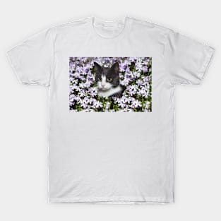 cat flower T-Shirt